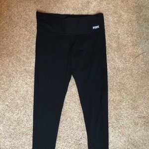 VS Pink athletic leggings// full length